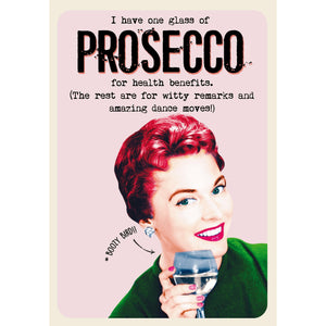 Wet Your Whistle, Prosecco, Birthday, Greetings Card