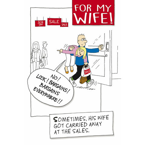 Norbert & Val, Sales, Wife, Greetings Card